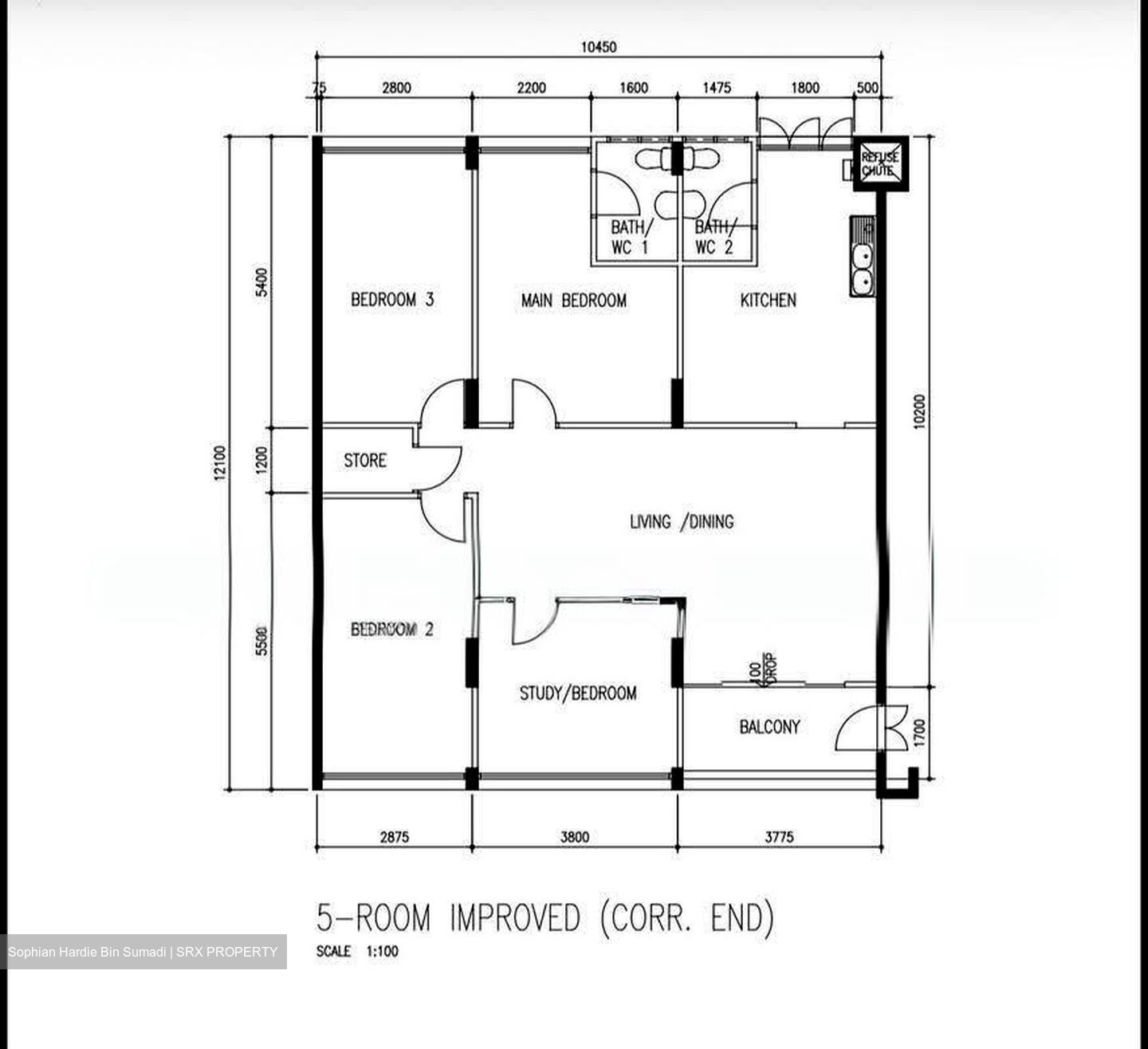 Blk 936 TAMPINES PALMSPRING (Tampines), HDB 5 Rooms #624125611